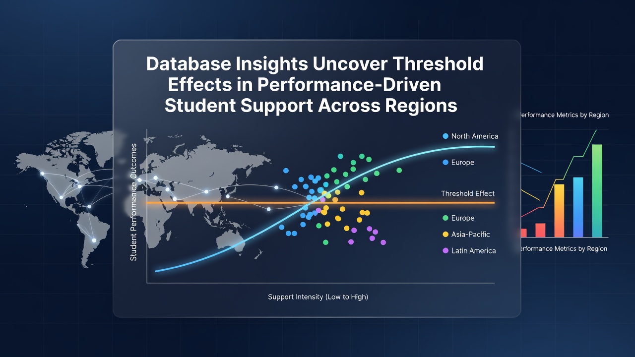 Insights from Integrated Educational Databases Reveal Threshold Dynamics in Merit-Based Student Support Programs