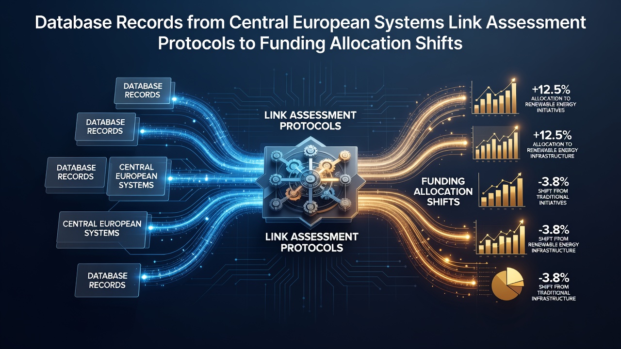 Central European Database Integration Connects Evaluation Frameworks to Resource Distribution Patterns